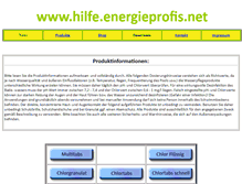 Tablet Screenshot of hilfe.energieprofis.net